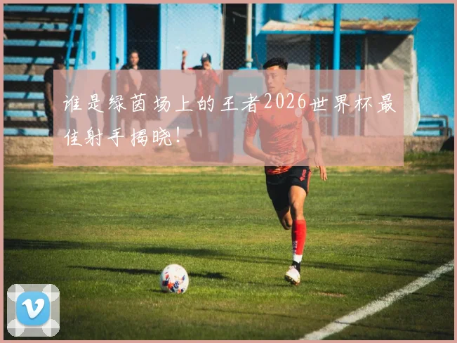 谁是绿茵场上的王者2026世界杯最佳射手揭晓!